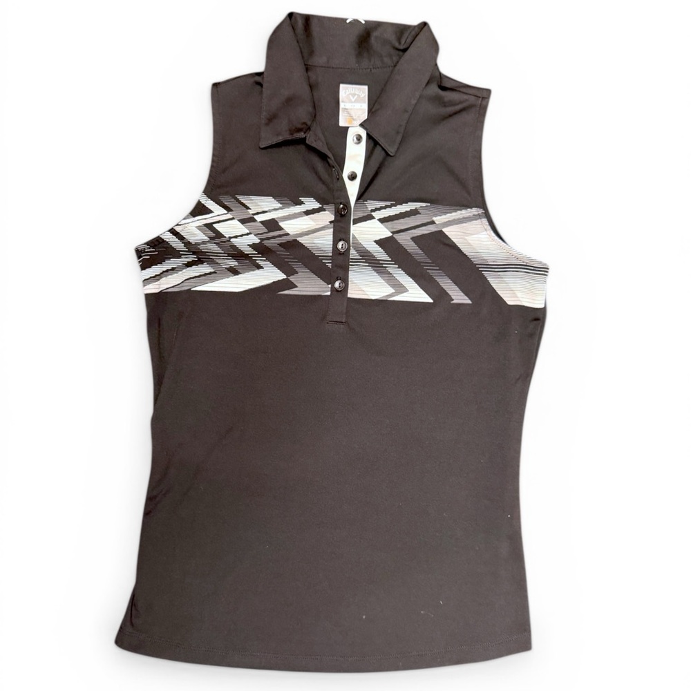 Callaway Opti-Dri Sleeveless Golf Polo Shirt - Women’s Small